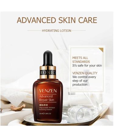 VENZEN Natural Organic Advanced Repair Skin Hyaluronic Solution 30ml | Hydrating Nicotinamide & Oligopeptide - International Shipping Available - Buy Online on GoSupps.com