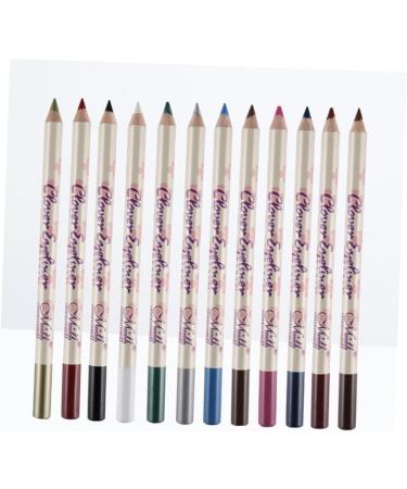 FOYTOKI 24 Pcs Eyeshadow Pen Eyeliner Pencil Colours Eyeliner Stick Colorful Eyeliner Pencil Eyebrow Pencil - Buy Online on GoSupps.com