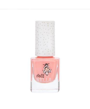 Miss Nella Summer Movement Nail Polish Set Non-Toxic Peel-Off Glitter for Kids | Pink Purple Peach & Yellow | Water-Based & Odorless - Buy Online on GoSupps.com
