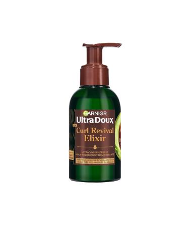 Garnier Elixir Garnier Ultra Doux Avocado Oil & Shea Butter - Intensely Nourishes - For Very Dry Wavy or Curly Hair - 120 ml