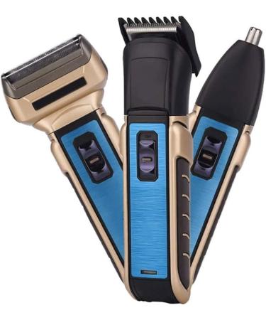FLaig 3 in 1 Professional Electric Hair Clipper & Nose Hair Trimmer - Rechargeable Beard Trimmer for Home & Barbershop | International Shipping Available - Buy Online on GoSupps.com