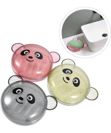 KONTONTY 3pcs Soap Box Soap Storage Rack Soap Dishes for Bar Soap Bottle Brush Shower Soap Holder Bathroom Soap Dish for Kitchen Soap Dryer Rack Water Hollow Out Storage Box Travel As Shown 13.5x10x5.4cm - Buy Online on GoSupps.com
