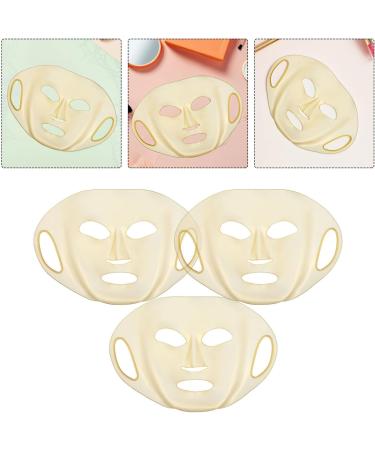 VICASKY 3 pi ces Masque Facial Silicone R utilisable Couvre-visage Hydratant et Ajustable pour Soins Du Visage L ger et Pliable pour Voyage et Usage Quotidien - Buy Online on GoSupps.com