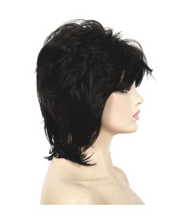 Shop Lydell Short Length Layered Shaggy Synthetic Wig #4 - Trendy & Affordable International Shipping - Buy Online on GoSupps.com