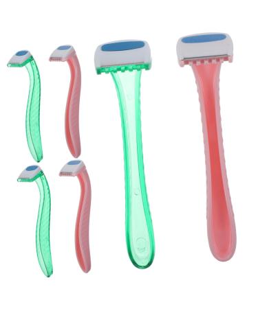 12 Pi ces Rasoir Femme Lame S curis e Tondeuse Corps Ergonomique Confortable pour Jambes Bras Aisselles et Zones Sensibles Coupe Pr cise sans Irritation Couleur