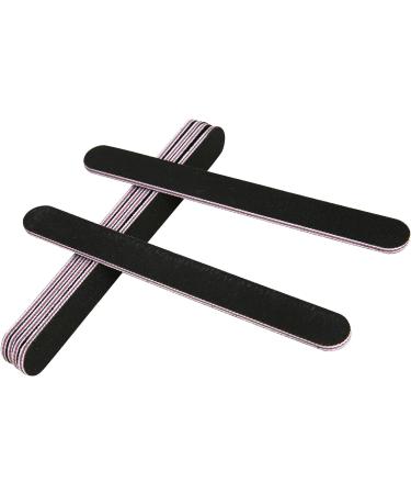 VONKMATT Professional Nail Files 100/180 Grit Double Sided Emery Board - 6 PCS Nail Buffer Files for Home - Buy Online on GoSupps.com