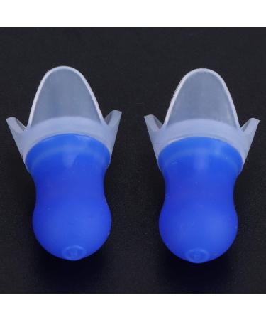 2Pcs Waterproof Silicone Ear Plugs for Sleeping Swimming & Flying | Noise Reduction Ear Protection (Blue - Buy Online on GoSupps.com