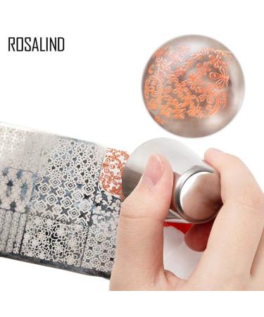 Clear Nail Art Stamper Set - DIY Nail Stamping Tool Kit for Beautiful Designs | International Shipping Available - Buy Online on GoSupps.com