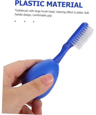Shop Mikinona Mini Toothbrushes - Individually Packaged Short Handle Plastic Toothbrushes for Travel - Bulk Options Available - Buy Online on GoSupps.com