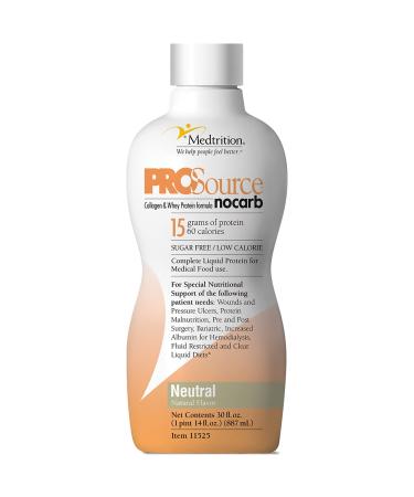 ProSource NoCarb Liquid Protein Neutral Flavor 30 Ounce Bottle - 1/Each