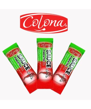 Colon | 100 sticks of hot sauce for pizza | Individual doses of 2 ml - Buy Online on GoSupps.com