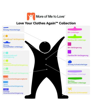 More of Me to Love Cotton Belly Pad - Pack of 9 XXL White | Comfortable & Supportive | International Shipping Available - Buy Online on GoSupps.com