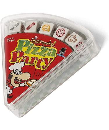 University Games Pizza Party Dice Game for Kids - Fast & Frantic 2-Player Fun - Buy Online on GoSupps.com