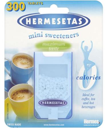 12x Hermesetas Original Mini Sweeteners 300 Tablets (Each) - Buy Online on GoSupps.com
