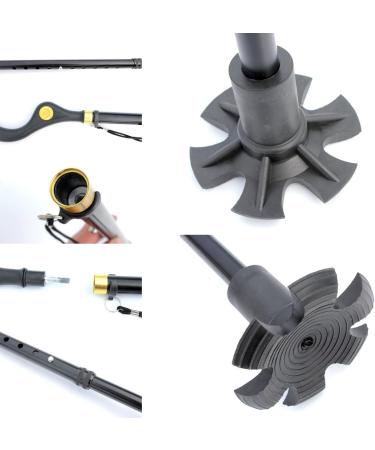 Elderly folding walking cane walking crutches for walking for The old man helps walk to climb hikes rods of bo - Buy Online on GoSupps.com