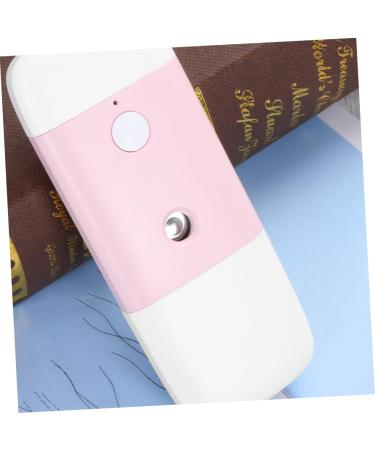 WOONEKY 1pc Portable Humidifier Face Humidifier for Dry Skin Air Sprayer Travel Humidifier Pink - Buy Online on GoSupps.com