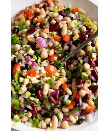 500g Organic Beans and Pulses Legumes Mix Butter Beans Black Eyed Beans Kidney Beans Chickpeas Greem Peas Green Gram Muth Beans Pigeon Peas Black Lentils Proteins Vegan Mixture of Beans Vadu - Buy Online on GoSupps.com