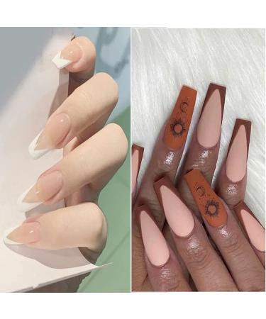 French Smile Liners - Stainless Steel V-Shape & U-Shape Nail Art Cutter for Perfect French Tips - Buy Online on GoSupps.com