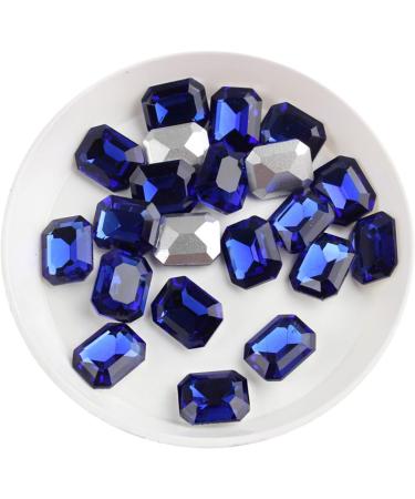 100pcs Nail Glass Rhines Rectangle Pointed Bottom 3D Strass Gem Manicure Nail Art Decoration Home Collections (Color : Rose Size : 8X10mm/0.31 * 0.39in) 8X10mm/0.31*0.39in Rose - Buy Online on GoSupps.com