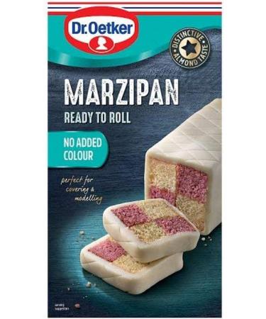Dr Oetker Natural Marzipan Ready To Roll 454G X 2