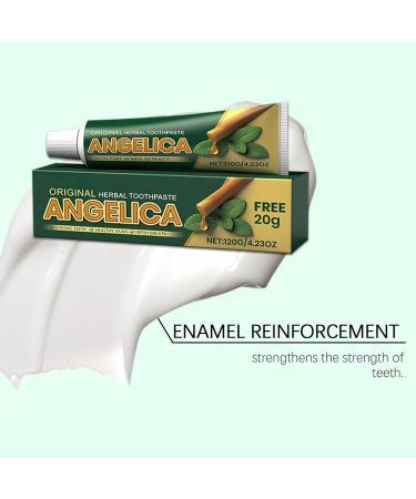 Herbal Fresh Toothpaste - Gentle Formula for Daily Teeth Cleaning Teeth Brightening & Long-Lasting Fresh Breath(2PCS) - Buy Online on GoSupps.com