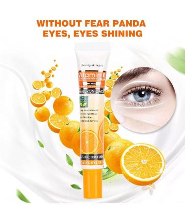 Vitamine C il Cr me avec Vitamine C 2pcs il Cr me pour Ride et Blanchir Peau Environ les Les yeux - Buy Online on GoSupps.com