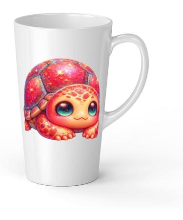White Ceramic Baby Turtle Mug - Large 483 ml Perfect for Hot Chocolate or Milk Fun and Easy to Use - Buy Online on GoSupps.com