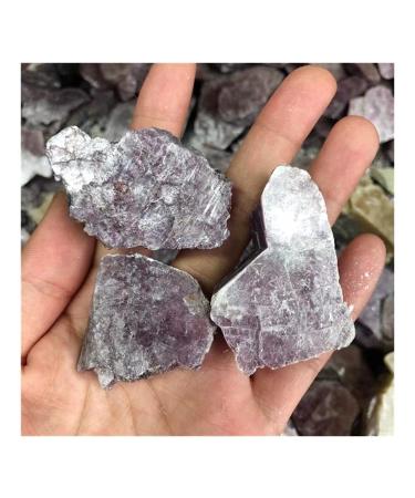 for Natural Crystal Gemstone Purple lepidolite Rough Stones for Reiki Reiki Balancing