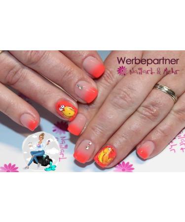 N+M SUPREME Color Gel 5g - Neon Pastel Melon | Opaque No Stirring UV/CCFL/LED Compatible | Mixable Gel for Nail Art - Buy Online on GoSupps.com