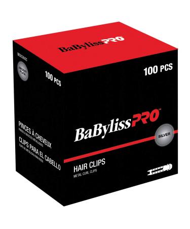 BaBylissPRO Metal Curl Clips 100 per Box - Buy Online on GoSupps.com