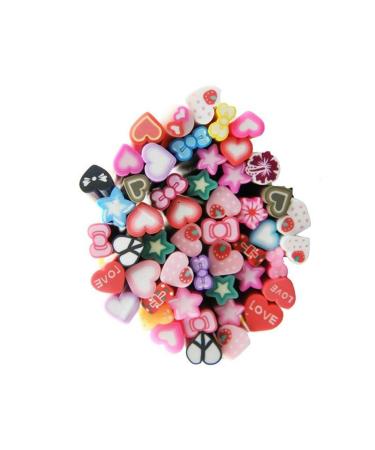 50pcs Fruit Nail Stickers Nail Art Pegatinas Para U as Sticks Cane 3d Accessories Polymer Clay