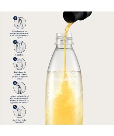 SodaStream Sugar Free Lemon Concentrate for Sparkling Water and Soda Machine | Prepare Up to 9 Litres of Lemon Soda in Seconds 440ml (Pack of 6) - Buy Online on GoSupps.com