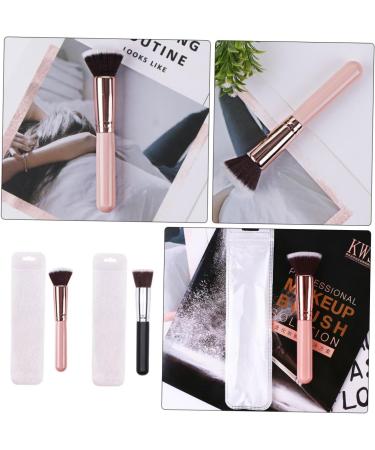 Beaupretty Foundation Makeup Brush flat head brush Powder Mineral Brush Foundation Cosmetics Brush Blush Powder Brush Foundation Brush soft blush brush rose gold sealed White Makeup - Buy Online on GoSupps.com