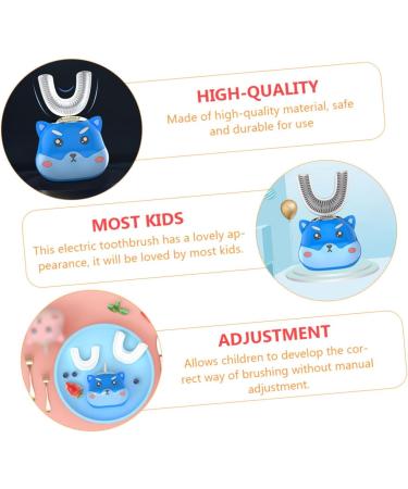 Children's Electric Toothbrush Set - Battery Operated Automatic Kid Toothbrush with Car Design - Best Oral Care for Kids - Buy Online on GoSupps.com