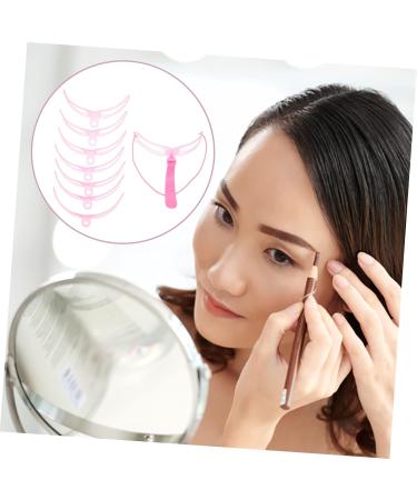Mikinona Eyebrow Tools 3 Sets Eyebrow Aid Eyebrows Stencils Plastic Eyebrow Template Card Eyebrow Trimming Travel - Buy Online on GoSupps.com