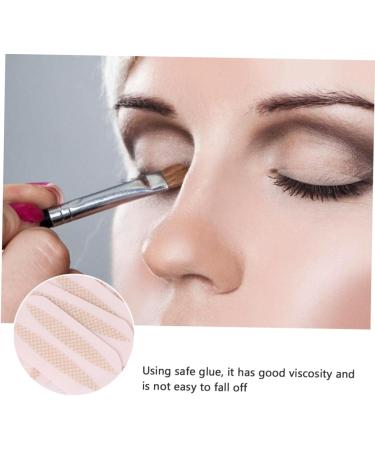 Beavorty 2pcs Patch Natural Large Eyes Double Mesh Sticker Decals Lace Seamless Female Styles Eyelid 6x6cm As Shown - Buy Online on GoSupps.com