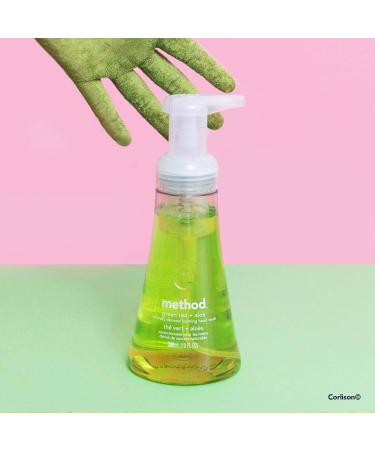 Method Foaming Hand Soap Green Tea + Aloe 10 Fl Oz (Pack of 1) - Buy Online on GoSupps.com