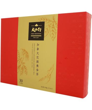 Great Mountain Ginseng | Ginseng Tea Bag (2g*30) - Buy Online on GoSupps.com
