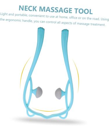 Deep Tissue Massage Device - Neck & Muscle Relief Tool Set (2 Pieces) for Ultimate Hand and Shoulder Massage - Buy Online on GoSupps.com