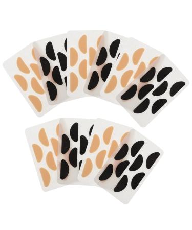 Coheali 40 pair of Eva sponge-nose pads nose pavement sticky nose pads portable nose pads made of glass tennis arm Brillen-nose pad increase eye patch increased ear clip eva sponge