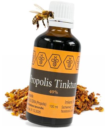 North Bias Propolis tincture with 40% propolis from our own beekeeping - 100ml propolis drops of bees propolis extract - propolist tincture - beekeeping quality 100 ml (1 Pack) - Buy Online on GoSupps.com