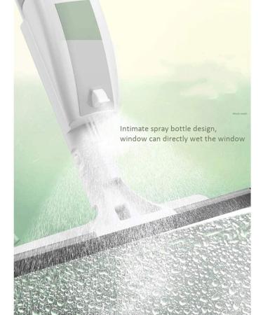 Dual-Sided Water Spray Window Wiper with Microfibre Pad Effortlessly Clean Your Windows - Buy Online on GoSupps.com