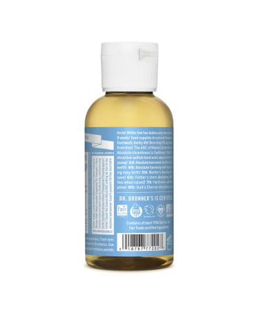 Dr. Bronner's Baby Unscented Liquid Soap (2 oz) - Organic 18-in-1 Travel Size for Face, Body, Hair, Laundry, Pets & Dishes - Concentrated, Vegan, Non-GMO - Buy Online on GoSupps.com