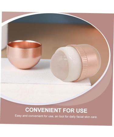 Jade Facial Roller - Premium Jade Massage Roller for Face Neck & Eyes - Reduce Puffiness & Enhance Skin Glow - Buy Online on GoSupps.com