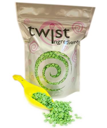 Twist Ingredients - Matt Green Shamrocks - St Patricks Day Cake Topper Sprinkles - 800g Edible Cupcake Decorations - Perfect for Birthdays & St Paddys Celebrations