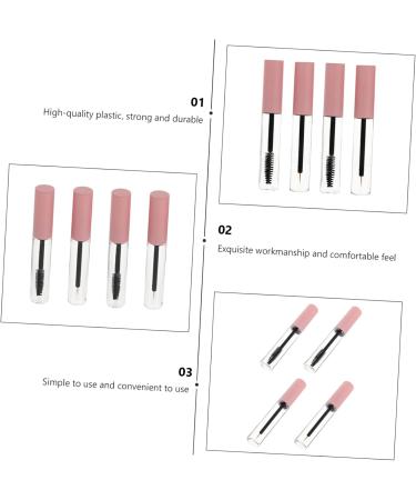 FOMIYES 8 Pcs Eyeliner Stick Gloss Shadow Tip Liner Tube Mascara Tube Bottle Transparent Mini The Pet 1 g (Pack of 1) Pinkx2pcs - Buy Online on GoSupps.com