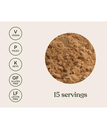 Mikuna Chocho Superfood Protein Powder - Vegan, Lectin-Free, Gluten-Free, Non-Isolate Cacao - 4g Net Carbs, Bioavailable - 15 Servings - Buy Online on GoSupps.com