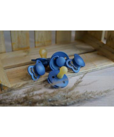 BIBS Supreme Collection Island Sea Pacifiers - BPA-Free Baby Soothers (Set of 2) | Made in Denmark | Size 0-6 Months - Buy Online on GoSupps.com