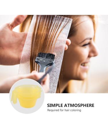 TOPBATHY Bol Teinture Capillaire et Bol M langeur 3 Pi ces Plastique Jaune Taille Moyenne pour Coloration Cheveux Maison et Salon Professionnel - Buy Online on GoSupps.com