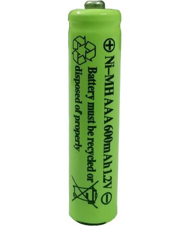 AAA Nimh 600mAh Rechargeable Batteries for Solar Lights - 4 Pack | Ideal for Garden Lamps | International Shipping - Buy Online on GoSupps.com